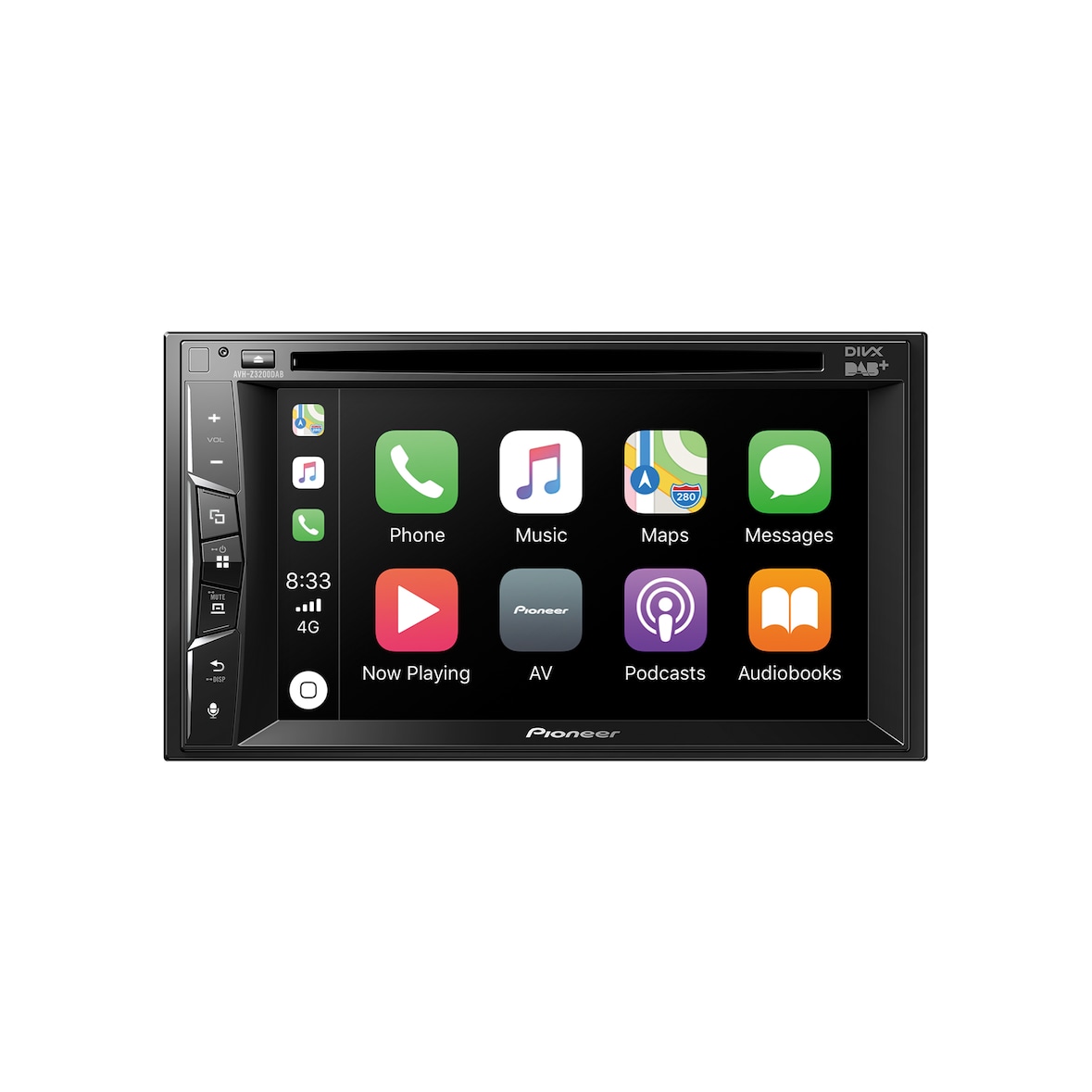 Pioneer AVH-Z3200DAB Auto Media-Receiver Schwarz Bluetooth