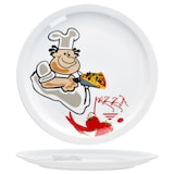 thumbnail of 6er Set Alberto Pizzateller Ø30,5cm 6 Personen XL-Teller Platte groß Pizzabäcker