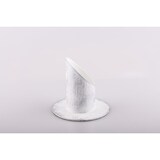 thumbnail of Kerzenleuchter Ø für Kerzen 4 cm Eisen, silber weiß, rund