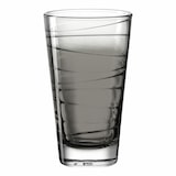thumbnail of Leonardo Trinkglas Vario Struttura, Becher, Wasserglas, Kalk-Natron Glas, anthrazit, 280 ml, 026830