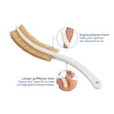 thumbnail of Maximex Massagebürste mit Naturborsten