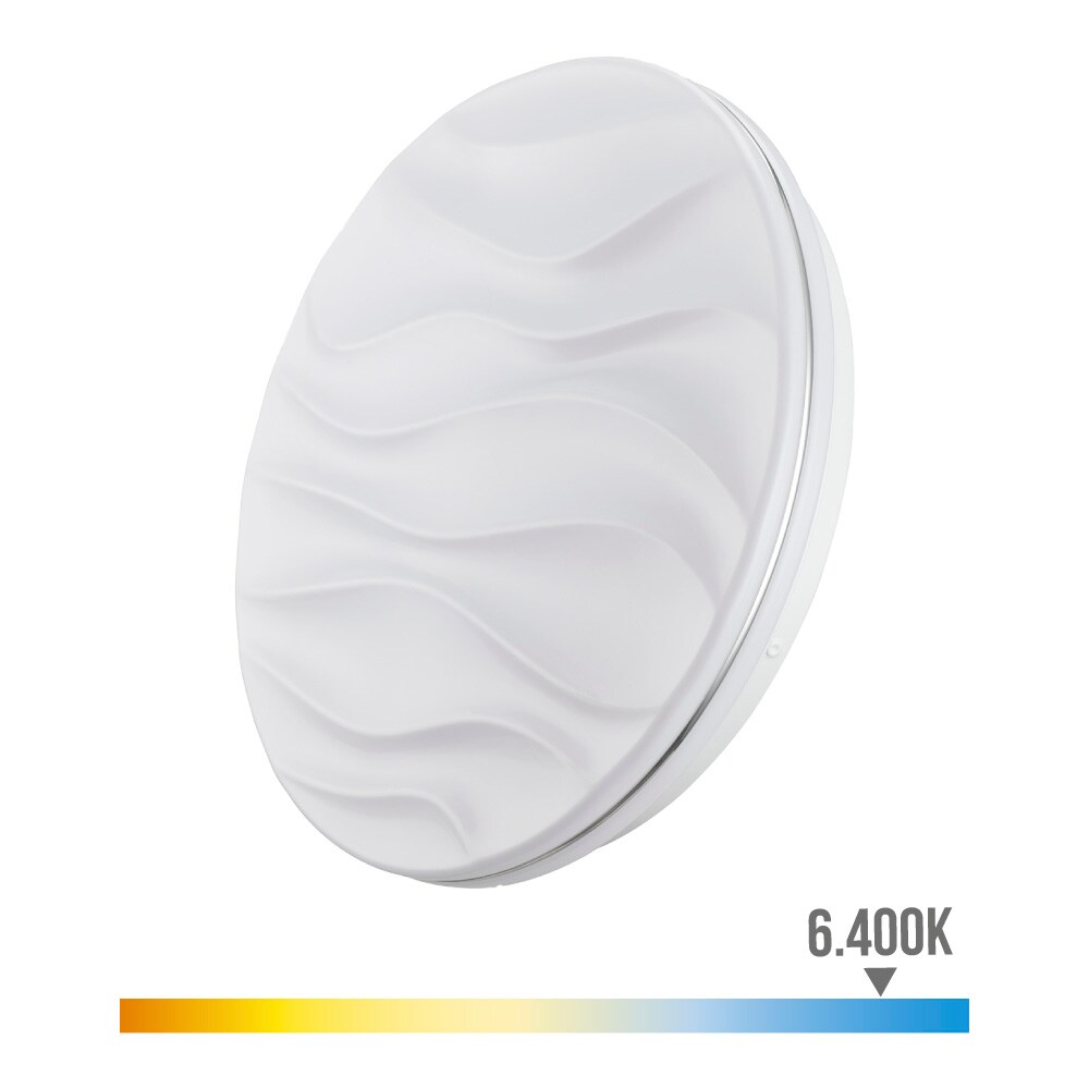 Applique Super Led 24W 2490Lm 6500K Ø38X7Cm Modèle Desert Edm