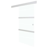 thumbnail of vidaXL Schiebetür mit Softclose ESG-Glas und Aluminium 76x205 cm