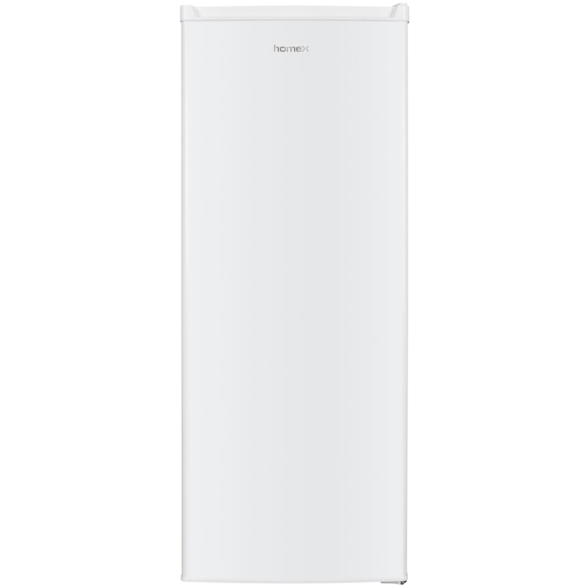 homeX Gefrierschrank, Tiefkühlschrank groß - 168 Liter, 4-Sterne Gefrieren, Freezer, freistehend, leise, weiß, FS1681E-W