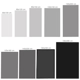 thumbnail of WellHome Basic Polyester-Teppich 160 x 230 cm in Grau und Schwarz