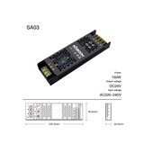 thumbnail of Alimentatore LED Dimmerabile 24V 150W Trasformatore ultra sottile per striscia LED Driver LED