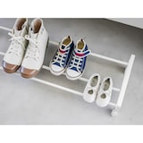 thumbnail of Yamazaki Schuhregal 83x14x27cm mit Rollen "Tower" für 4 Paar Schuhe weiß