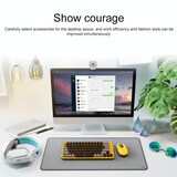 thumbnail of Souris Sans Fil Portable Rose Design Ergonomique Multi-Dispositifs Facile À Transporter Rose YONIS