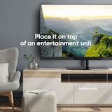 thumbnail of ONKRON TV Bodenständer für 30-60 Zoll, bis 41 kg, höhenverstellbar & schwenkbar, max 400x400 VESA, Schwarz TS5065-B