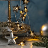 thumbnail of LED Lichterkette  Sterne Dekolichterkette Weihnachten 0,9m schwarz