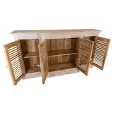 thumbnail of Enfilade 4 portes persiennes L90.5 / 182 x H95 x P33.5/41.5