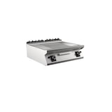 thumbnail of Mareno M1-700 Gas-Grillplatte mit 2/3 glatter und 1/3 gerippter Mattchromplatte, 80cm
