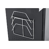 thumbnail of Tarrington House Barbacoa de 4 quemadores + quemador lateral Paxton, superficie de parrilla 41.5 x 71 cm, mesa auxiliar, móvil, acero, negro