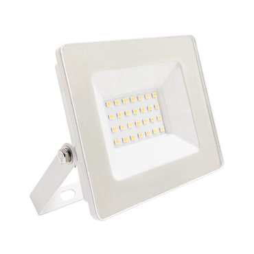 Projetor LED exterior ultrafino 20W IP65 ajustável branco 4000K 30000H 7hSevenOn