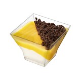 thumbnail of MONOUSO - Mehrweg Schüssel aus PS "Pagode Medium" Transp. 200ml 8x8cm (240 Stück)