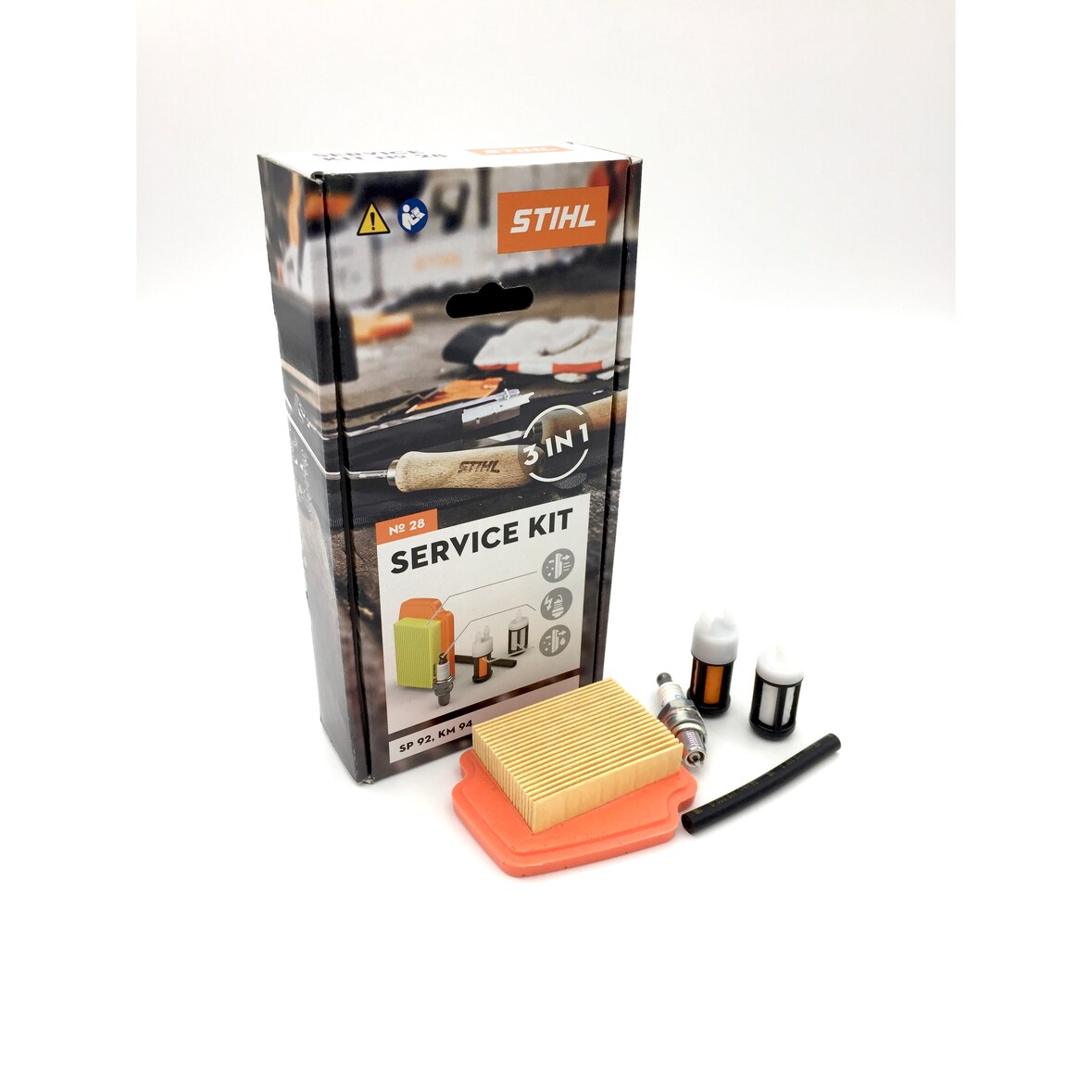 STIHL Service Kit 28.1. KM 94, SP 92 41490074103 Filter, Zündkerze Schlauch