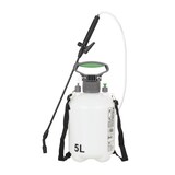 thumbnail of Relaxdays Drucksprüher, 5 l, verstellbare Düse, Bewässerung & Pflanzenschutz, Tragegurt, Pumpsprühgerät Garten, weiß