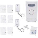 thumbnail of Kit Alarme autonome à détection de mouvement - Eclairage dâ 'alerte intégré - détecteur dâ 'ouverture (x6) et télécommande (x2)