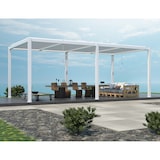 thumbnail of Pergola bioclimatica in alluminio 7,8X4 Bianco - TONY