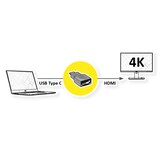 thumbnail of ROLINE Adapter USB Typ C - HDMI, ST/BU, grau