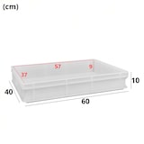 thumbnail of Caja de Servicio Cerrada 60x40x10h cm con Tapa 19 litros