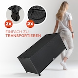 thumbnail of Casaria Auflagenbox Poly Rattan Rollbar Garten Box Schwarz