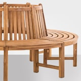thumbnail of Banc d'arbre Novum 200 cm/Teck