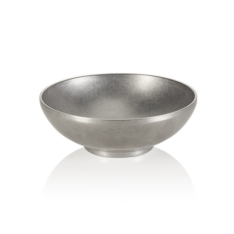 10x Schale STEEL & STYLE HERITAGE, doppelwandig, 0,6 ltr., Ø 18 cm, Höhe 6 cm, Chromnickelstahl