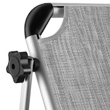 thumbnail of tectake Aluminium Sonnenliege Aurelie gepolstert, klappbar  Grau-Meliert