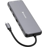 thumbnail of USB-C Pro Multiport-Hub CMH-13, 13 Port,Dockingstation Grau