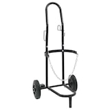 thumbnail of vidaXL Handtrolley Zwart en Rood 49 x 49 x 101 cm Staal