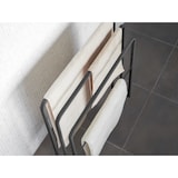thumbnail of Yamazaki Home Handtuchhalter Handtuchständer stehend Bad Metall freistehend 70x81x14cm Tower schwarz