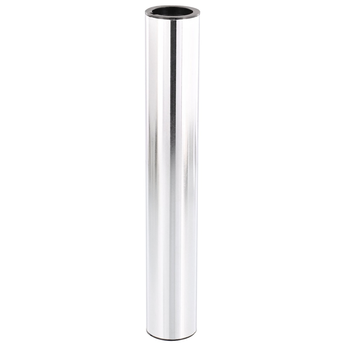 WAGNER Möbelbein/Systemrohr TENO - Ø 30 x 192 mm, individuell kombinierbar, Stahl verchromt, Tragkraft 50 kg - 12152201