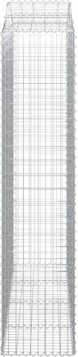 thumbnail of vidaXL Gabionen mit Hochbogen 9 Stk. 200x50x220/240cm Verzinktes Eisen