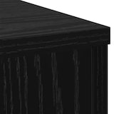 thumbnail of vidaXL Plantenstandaard 2 pcs Zwart eiken 25 x 25 x 80 cm Bewerkt hout