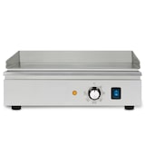 thumbnail of VERTES elektrische grillplaat 1700W van roestvrij staal, glad oppervlak 40x26cm, thermostaat 50–300°C