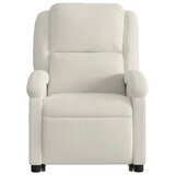 thumbnail of vidaXL Massagesessel mit Aufstehhilfe Elektrisch Creme Samt