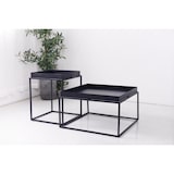 thumbnail of Table Basse métal Noir Style Industriel 60x60x40CM