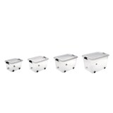 thumbnail of Set Aufbewahrungsboxen 20 ltr. + 40 ltr. + 60 ltr. + 100 ltr. - 1 Stück