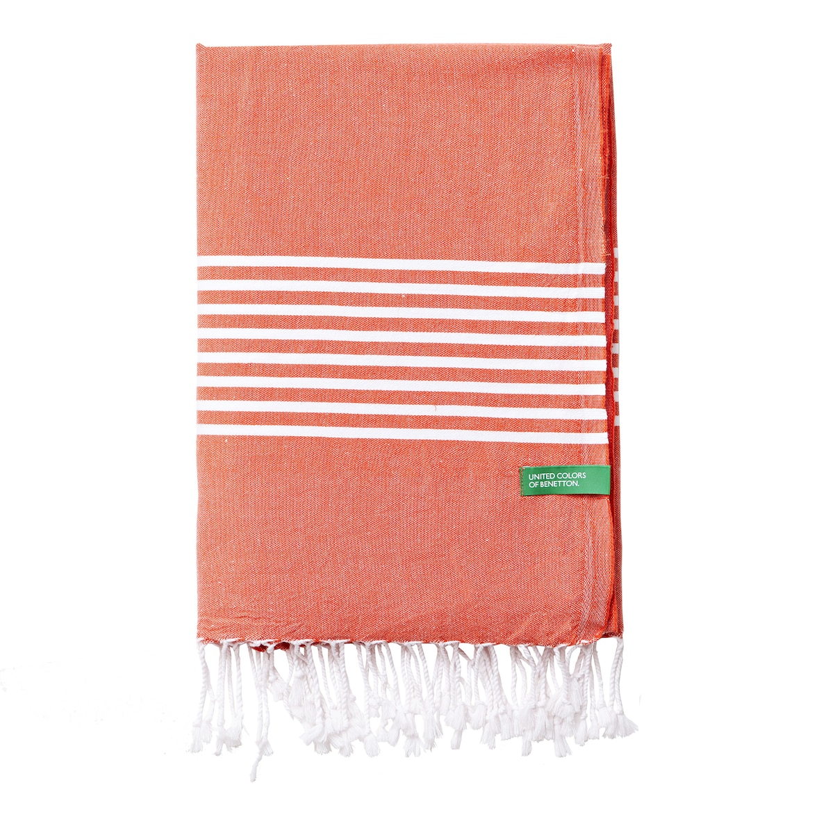 Benetton - Badetuch 80 x 165 cm, 170 g/m², 100 % Baumwolle, Rot