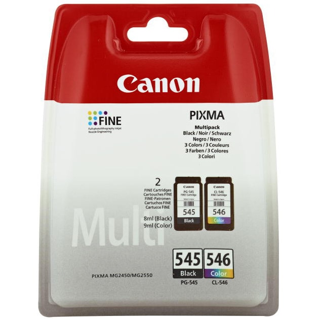 Inchiostro Pg-545 Cl-546 Bl Ip2850/Mg2550
