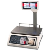 thumbnail of MILLIOT - Balance homologuée poids-prix avec ticket et colonne, portée 15/30 kg, précision 5/10 g, plateau 240x370 mm