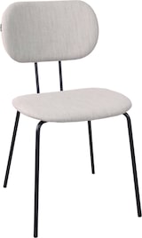 thumbnail of Set aus 2 Designstühlen aus Stahl und grauem Holz - Oviala