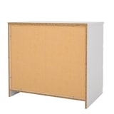 thumbnail of WellHome - Commode de Chambre avec 3 Tiroirs en coloris Blanc 77 x 50 x 71 cm - Sil White