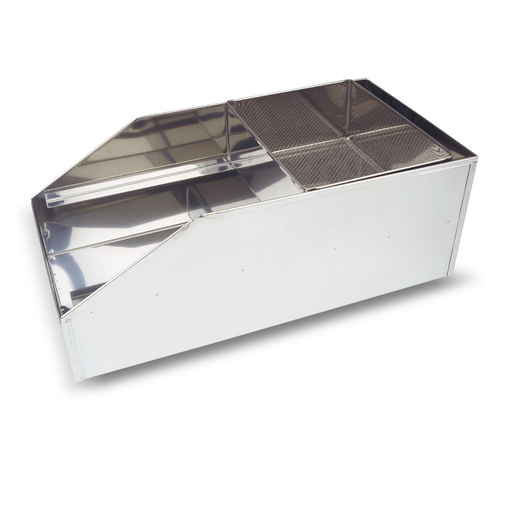 Lacor - 50438 - Meelreservoir klein 18X37X26,5 Roestvrij staal