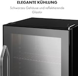 thumbnail of Beersafe XXL Onyx Kühlschrank 80 Liter 3 Böden Panoramaglastür Schwarz