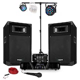 thumbnail of Pack Sono ampli + enceintes 500W + Table de mixage + 3 jeux de lumières + Portique