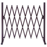 thumbnail of Décoshop26 - Barrera de malla tipo tijera rejilla extensible de protección para animales aluminio marrón altura 103 cm ancho 04_0003378