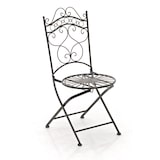 thumbnail of Décoshop26 - Chaise de jardin terrasse balcon design rustique en fer forgé bronze 10_0003003