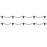 thumbnail of GHIRLANDA EFFETTO FIAMMA, IP44, 10 LED, 220V, 510 CM